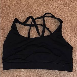 Black lululemon Free To Be Serene Bra